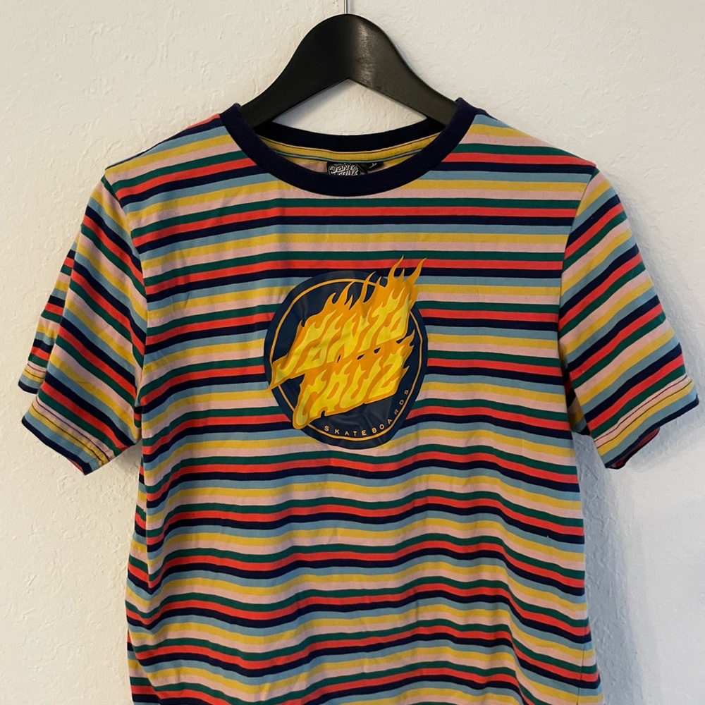 Santa Cruz striped tee :)